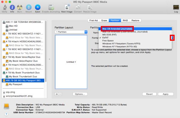 My Passport Wd How To Format For Mac